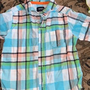 Boys button down top